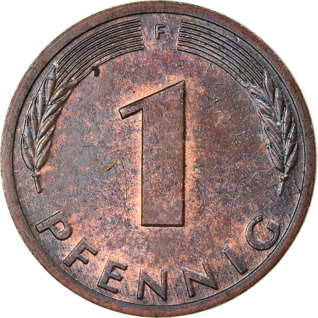 Moneda, ALEMANIA - REPÚBLICA FEDERAL, Pfennig, 1978, Stuttgart, MBC, Cobre