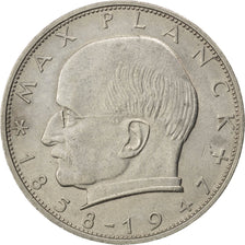 GERMANY - FEDERAL REPUBLIC, 2 Mark, 1965, Stuttgart, KM #116, AU(50-53),...