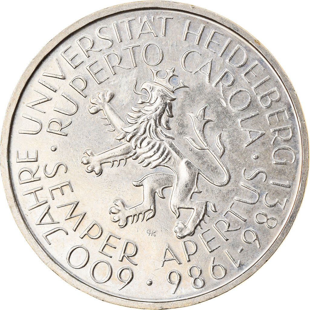 Coin, GERMANY - FEDERAL REPUBLIC, 5 Mark, 1986, Munich, Germany, AU(55-58)
