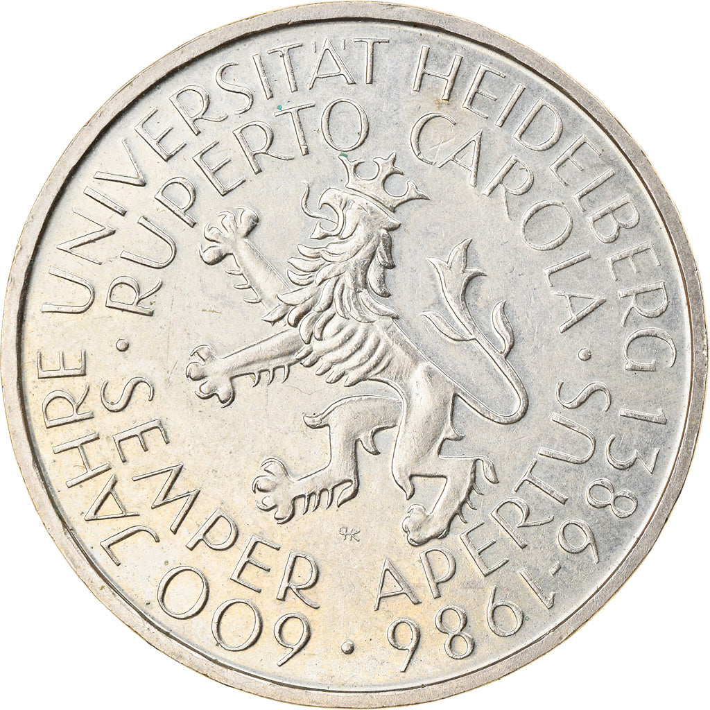 Coin, GERMANY - FEDERAL REPUBLIC, 5 Mark, 1986, Munich, Germany, AU(55-58)