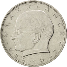 Germany, 2 Deutschemark, 1968, Stuttgart, KM #116, EF(40-45), Cupro-nickel, 6.98