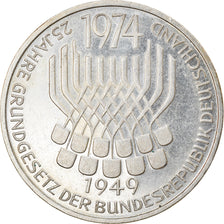 Münze, Bundesrepublik Deutschland, 5 Mark, 1974, Stuttgart, Germany, VZ