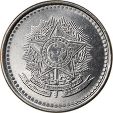 Münze, Brasilien, 500 Cruzeiros, 1985, SS, Stainless Steel, KM:597