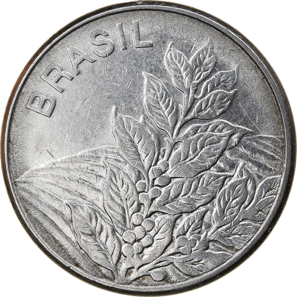 Monnaie, Brésil, 5 Cruzeiros, 1981, TTB, Stainless Steel, KM:591