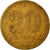 Munten, Brazilië, 20 Centavos, 1946, FR+, Aluminum-Bronze, KM:556a
