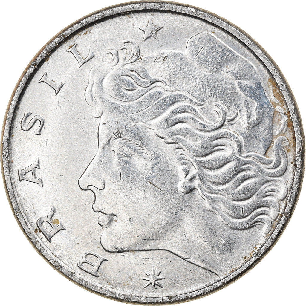 Coin, Brazil, 50 Centavos, 1978, EF(40-45), Stainless Steel, KM:580b