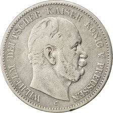 German States, 2 Mark, 1877, Cleves, KM #506, VF(30-35), Silver, 10.88