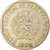Coin, Peru, Nuevo Sol, 1994, Lima, EF(40-45), Gold, KM:312