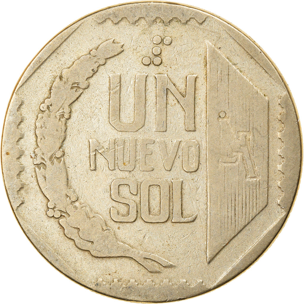 Münze, Peru, Nuevo Sol, 1991, Lima, S, Copper-Nickel-Zinc, KM:308.1
