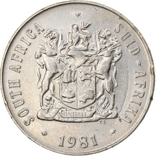Monnaie, Afrique du Sud, 50 Cents, 1981, TTB, Nickel, KM:87