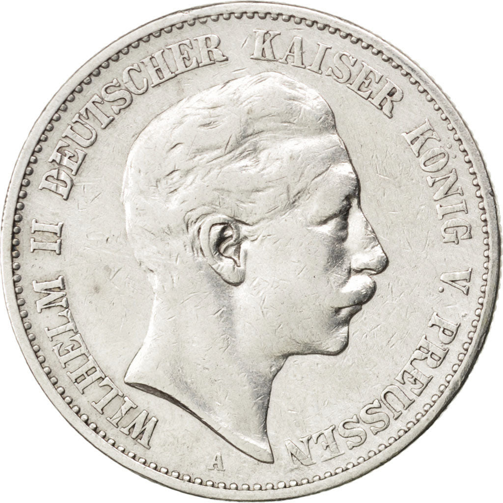 Allemagne, Prusse, Wilhelm II, 2 Mark 1900 A, KM 522