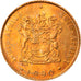 Moneta, Południowa Afryka, 2 Cents, 1990, AU(55-58), Bronze, KM:83