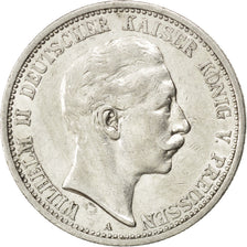 Moneta, Stati tedeschi, PRUSSIA, Wilhelm II, 2 Mark, 1911, Berlin, BB+, Argento