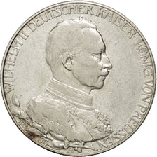 German States, 2 Mark, 1913, Berlin, KM #533, VF(20-25), Silver, 28, 11.03