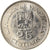 Coin, Venezuela, 25 Centimos, 1990, MS(63), Nickel Clad Steel, KM:50a