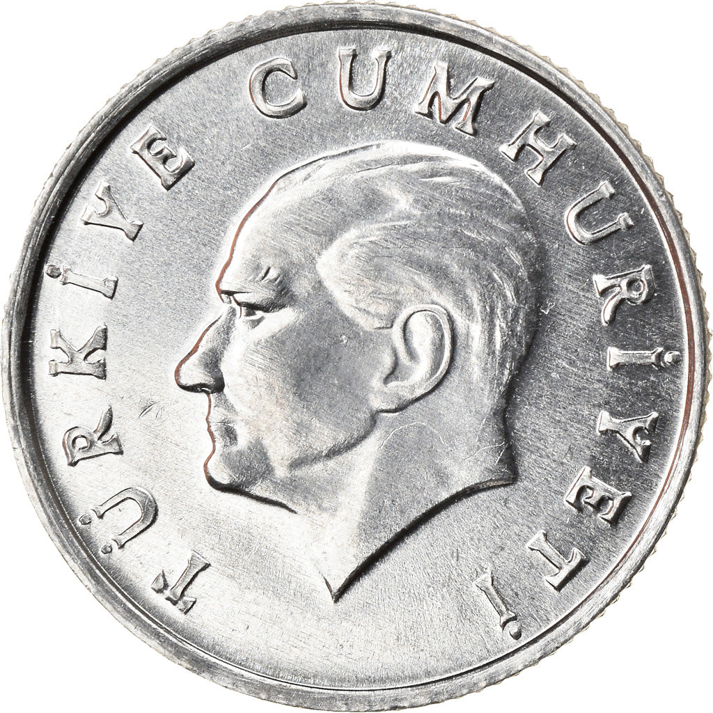 Moneta, Turchia, 5 Lira, 1987, SPL, Alluminio, KM:963
