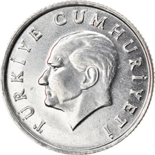 Moneta, Turchia, 5 Lira, 1987, SPL, Alluminio, KM:963