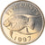Moeda, Bermuda, Elizabeth II, 5 Cents, 1997, MS(63), Cobre-níquel, KM:45