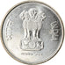 Coin, INDIA-REPUBLIC, 10 Paise, 1988, MS(63), Stainless Steel, KM:40.1