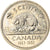 Moeda, Canadá, Elizabeth II, 5 Cents, 1992, Royal Canadian Mint, Ottawa