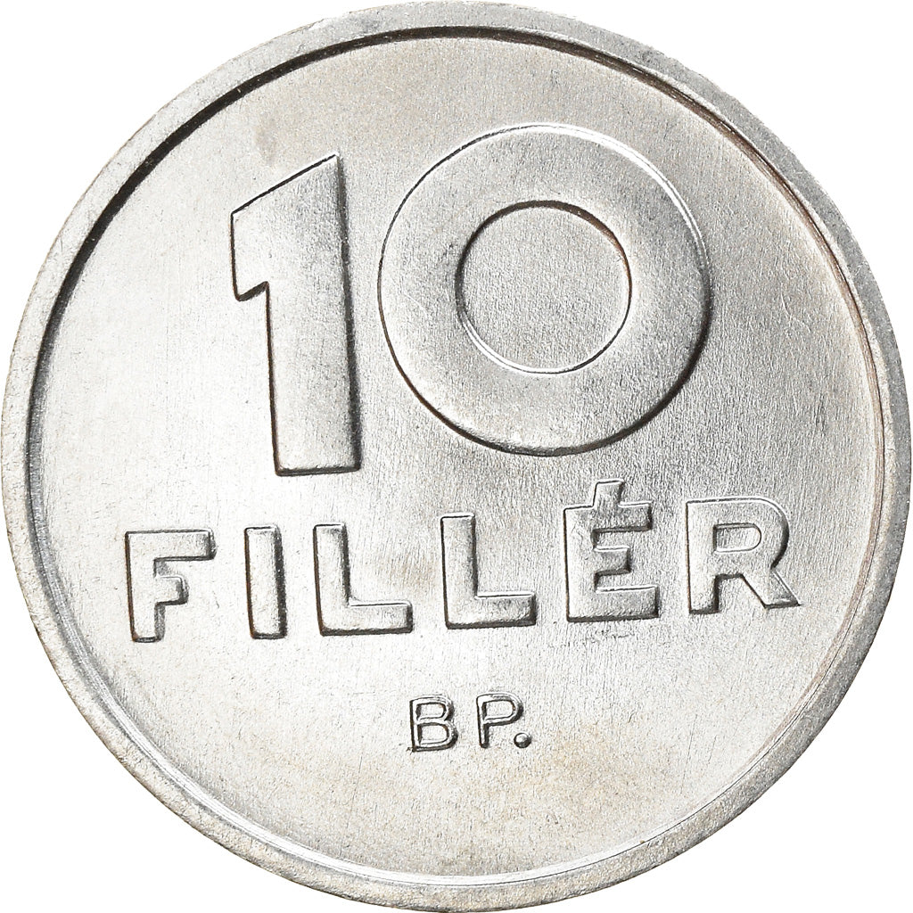 Monnaie, Hongrie, 10 Filler, 1992, Budapest, SPL, Aluminium, KM:675