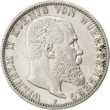 Münze, Deutsch Staaten, WURTTEMBERG, Wilhelm II, 2 Mark, 1899, Freudenstadt