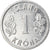 Moneta, Islandia, Krona, 1976, AU(55-58), Aluminium, KM:23