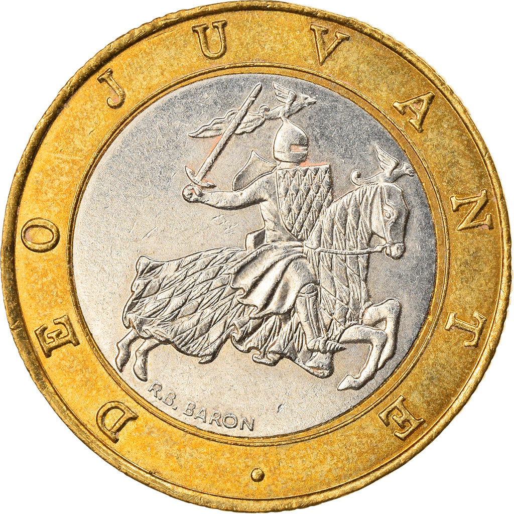 Coin, Monaco, Rainier III, 10 Francs, 1997, AU(55-58), Bi-Metallic, KM:163