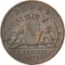 GERMAN STATES, Kreuzer, 1871, KM #252, AU(50-53), Copper, 4.26