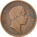 GERMAN STATES, Kreuzer, 1856, KM #232, VF(30-35), Copper, 3.85
