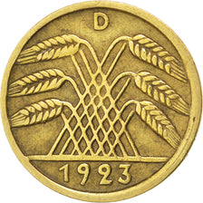 Coin, GERMANY, WEIMAR REPUBLIC, 5 Rentenpfennig, 1923, Munich, EF(40-45)