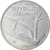 Coin, Italy, 10 Lire, 1965, Rome, EF(40-45), Aluminum, KM:93