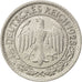 GERMANY, WEIMAR REPUBLIC, 50 Reichspfennig, 1928, Berlin, KM #49, AU(50-53),...