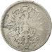 Monnaie, GERMANY - EMPIRE, Wilhelm I, 20 Pfennig, 1873, Frankfurt, TB, Argent