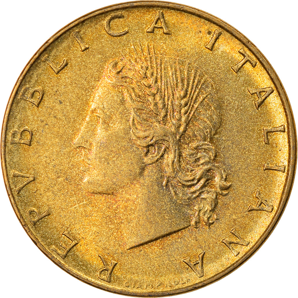 Monnaie, Italie, 20 Lire, 1976, Rome, TTB, Aluminum-Bronze, KM:97.2