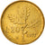 Moneda, Italia, 20 Lire, 1977, Rome, MBC, Aluminio - bronce, KM:97.2