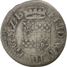 GERMAN STATES, Ducat, 1659, KM #7, VF(20-25), Gold, 1.06