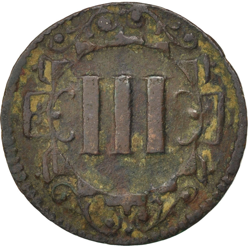 GERMAN STATES, 3 Pfenning, 1602, KM #302, VF(20-25), Copper, 2.24