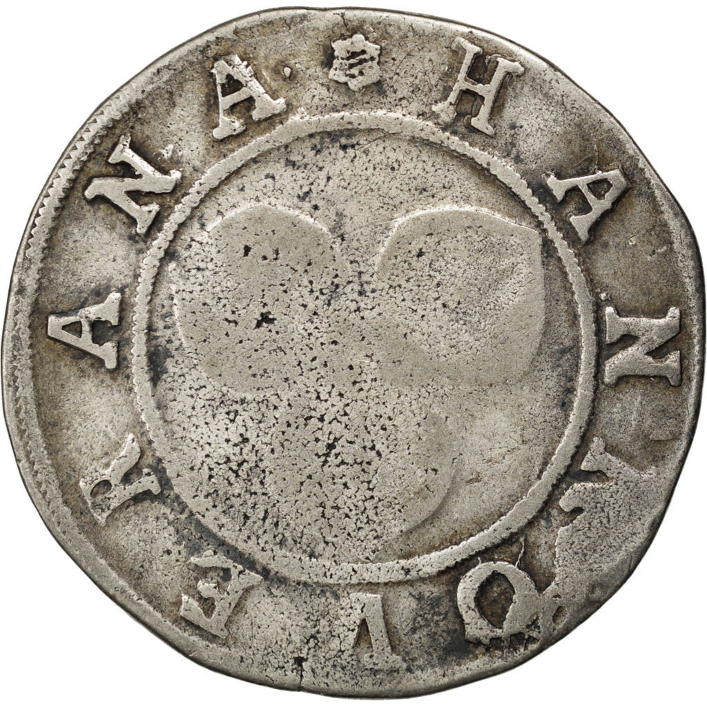GERMAN STATES, 6 Mariengroschen, 1671, KM #78, F(12-15), Silver, 5.50