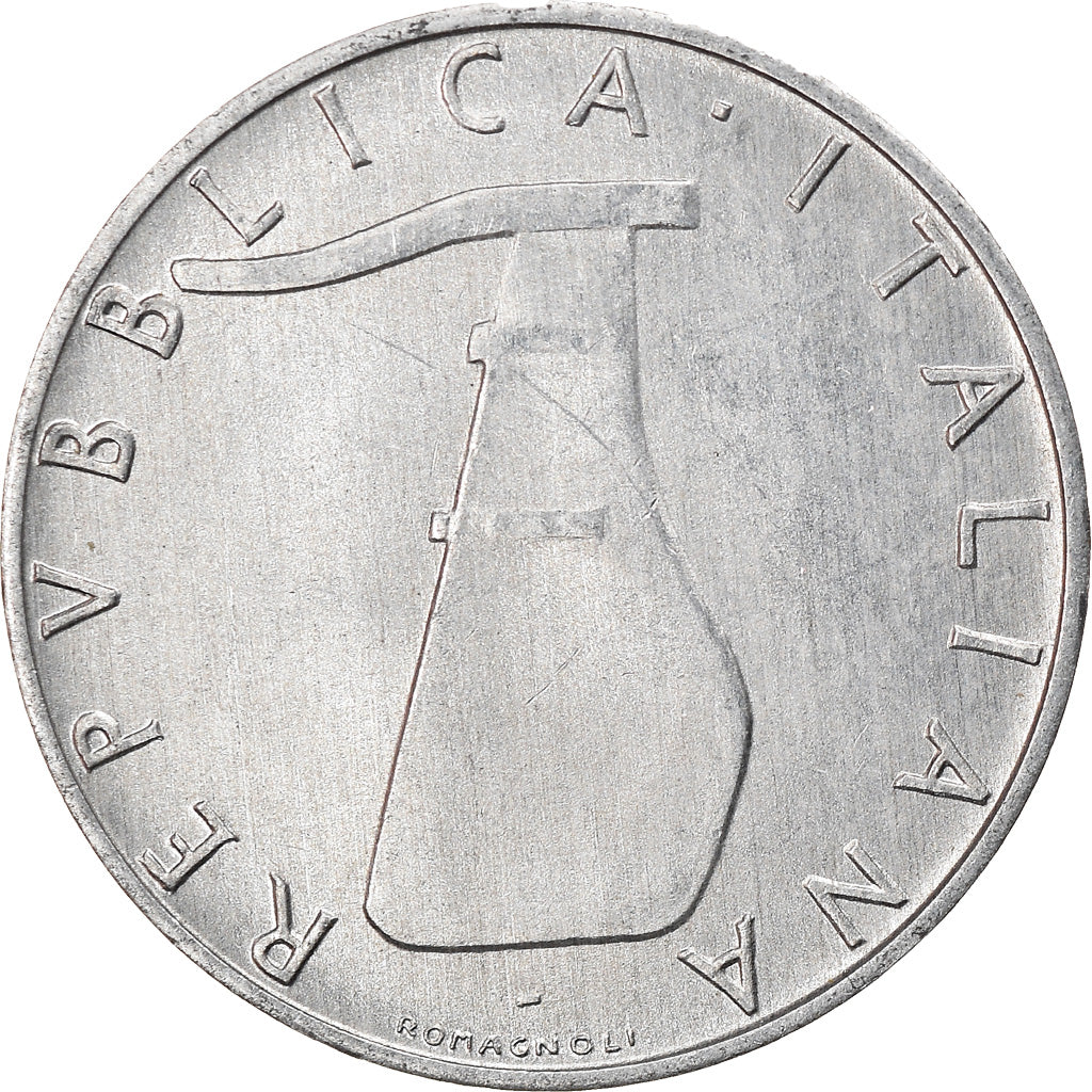 Moeda, Itália, 5 Lire, 1988, Rome, EF(40-45), Alumínio, KM:92