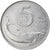 Coin, Italy, 5 Lire, 1987, Rome, EF(40-45), Aluminum, KM:92