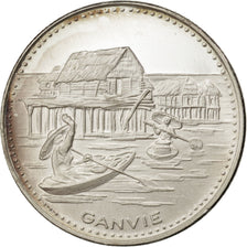 Benin, 100 Francs, 1971, KM #1.3, MS(63), Silver, 5.09