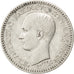 GREECE, 50 Lepta, 1874, Athens, KM #37, EF(40-45), Silver, 2.48