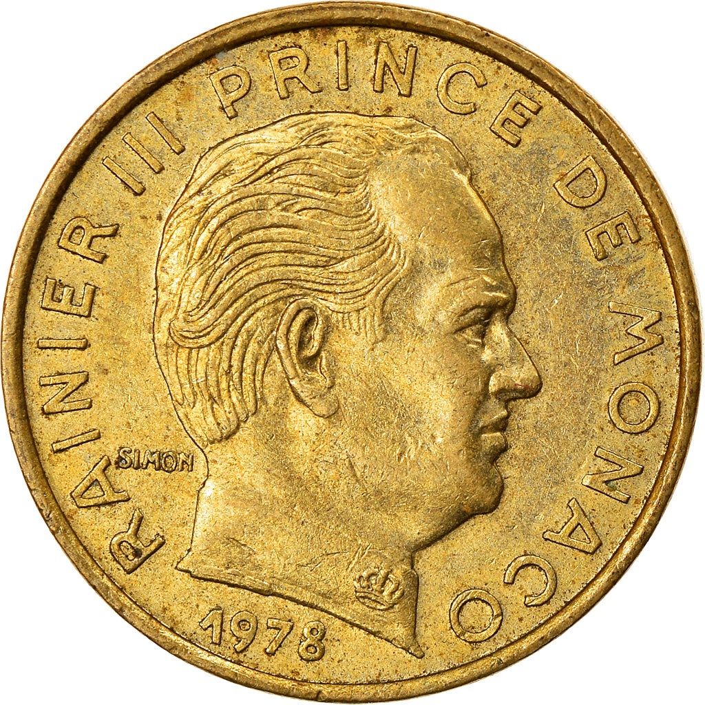 Coin, Monaco, Rainier III, 5 Centimes, 1978, EF(40-45), Aluminum-Bronze, KM:156