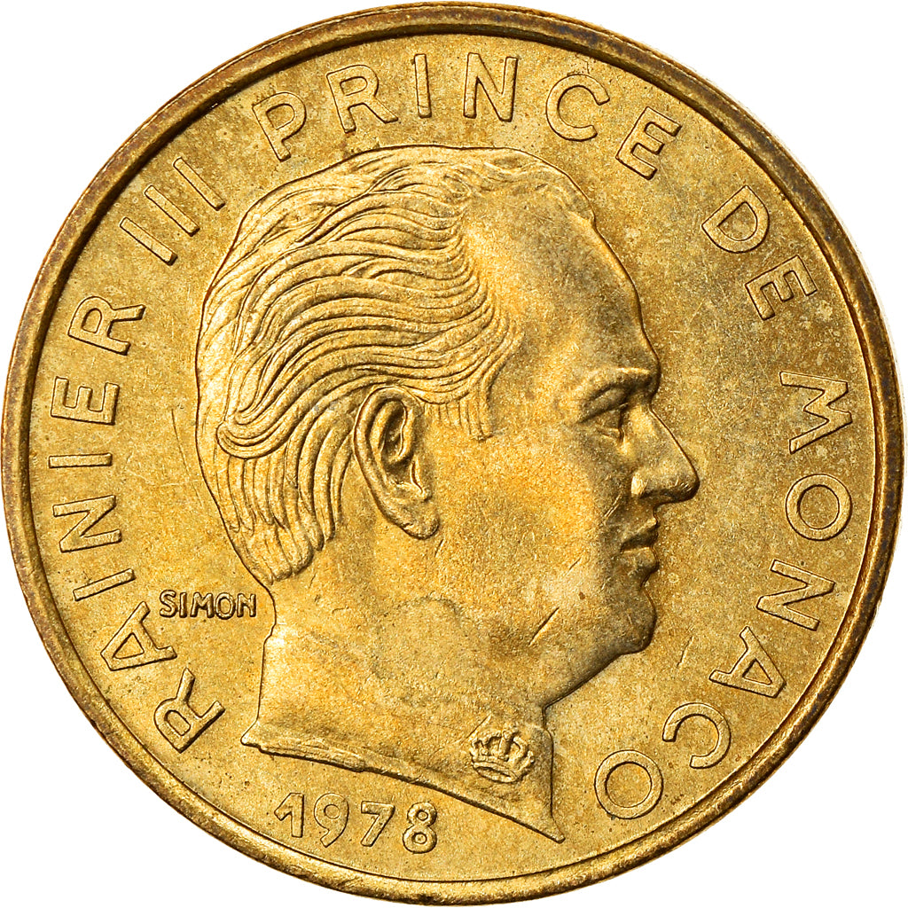 Coin, Monaco, Rainier III, 5 Centimes, 1978, EF(40-45), Aluminum-Bronze, KM:156