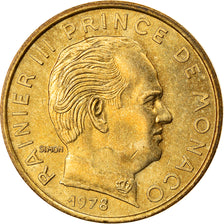 Coin, Monaco, Rainier III, 5 Centimes, 1978, EF(40-45), Aluminum-Bronze, KM:156
