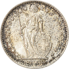 Coin, Switzerland, Franc, 1964, EF(40-45), Silver, KM:24