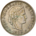 Coin, Switzerland, 20 Rappen, 1939, Bern, EF(40-45), Nickel, KM:29