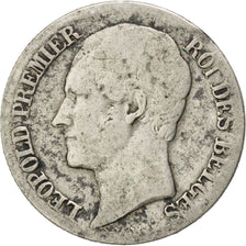Monnaie, Belgique, Leopold I, 20 Centimes, 1853, TB, Argent, KM:19