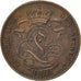 Coin, Belgium, Leopold II, Centime, 1876, EF(40-45), Copper, KM:33.1